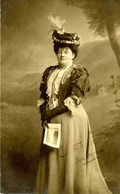 Photograph of Charlotte Milligan Fox from ITMA